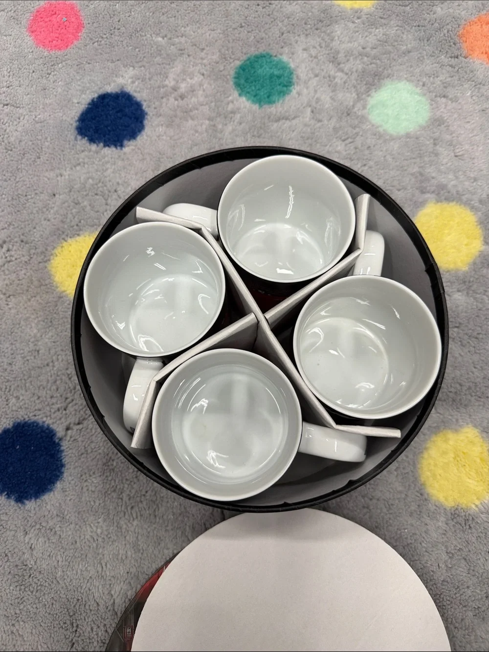 New- Snap-on High Octane Fuel 2 Round Tin with 4 mugs
